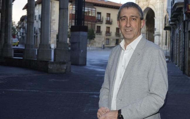 Ernesto Sainz Lanchares, alcalde de Agurain y candidato de EAJ/PNV a la reelección