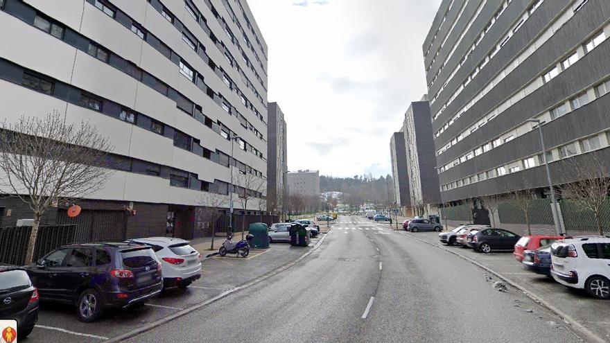 Imagen de la calle Madrid, en Erripagaña. Redacción DDN