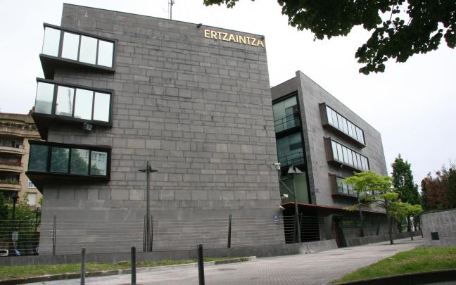 Dependencias de la Ertzaintza en Donostia. DEPARTAMENTO DE SEGURIDAD