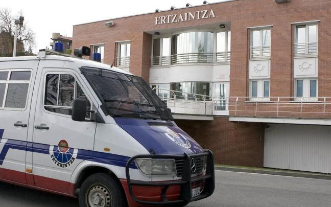 Comisaría de la Ertzaintza en Errenteria. N.G.