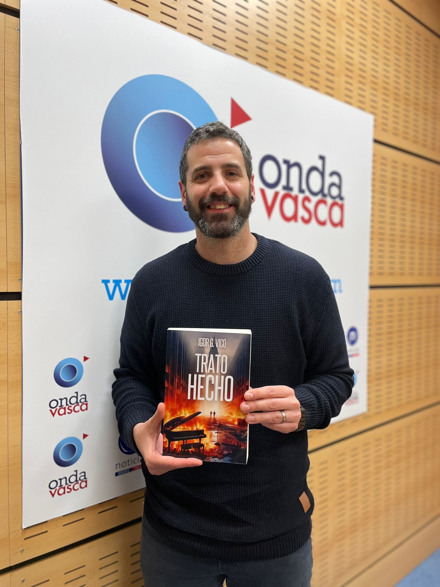 Escritor santurtziarra Igor G. Vico