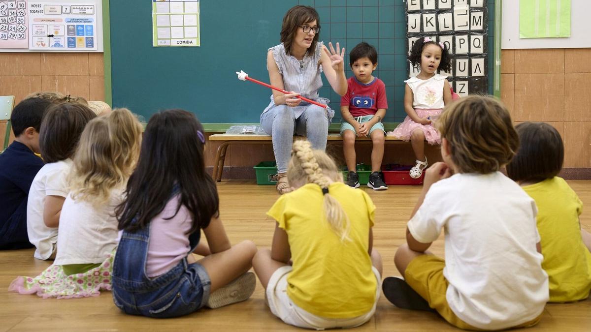 Una clase de Educación Infantil. Iñaki Porto