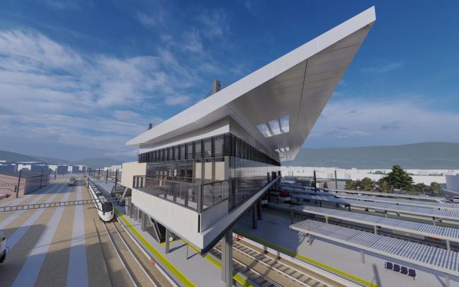 Nueva estación de tren de Irun Nueva estación de tren de Irun
