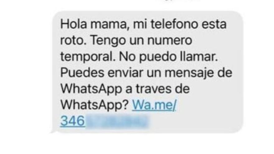 Estafa que han recibido muchos vitorianos estos días en sus móviles Estafa que han recibido muchos vitorianos estos días en sus móviles
