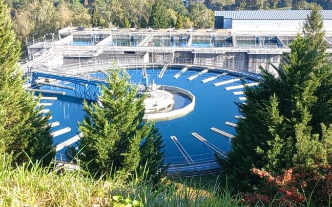 Uno de los depósitos de la ETAP de Venta Alta | Fuente: Onda Vasca