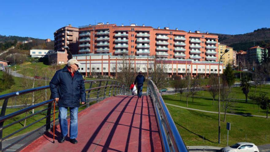 El barrio de San Antonio de Etxebarri.