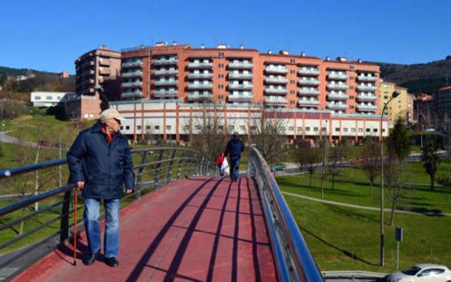 El barrio de San Antonio de Etxebarri.