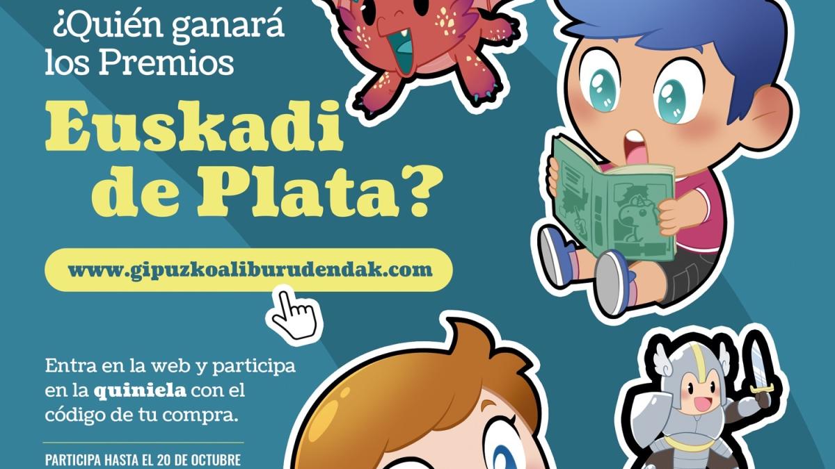 Cartel de la campaña puesta en marcha por el Gremio de Librerías de Gipuzkoa / EP