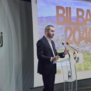 Mikel Hildalgo, propuesto candidato del BBB del PNV a la alcaldía de Bilbao. EAJ-PNV.