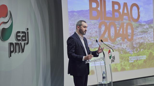 Mikel Hildalgo, propuesto candidato del BBB del PNV a la alcaldía de Bilbao. EAJ-PNV.