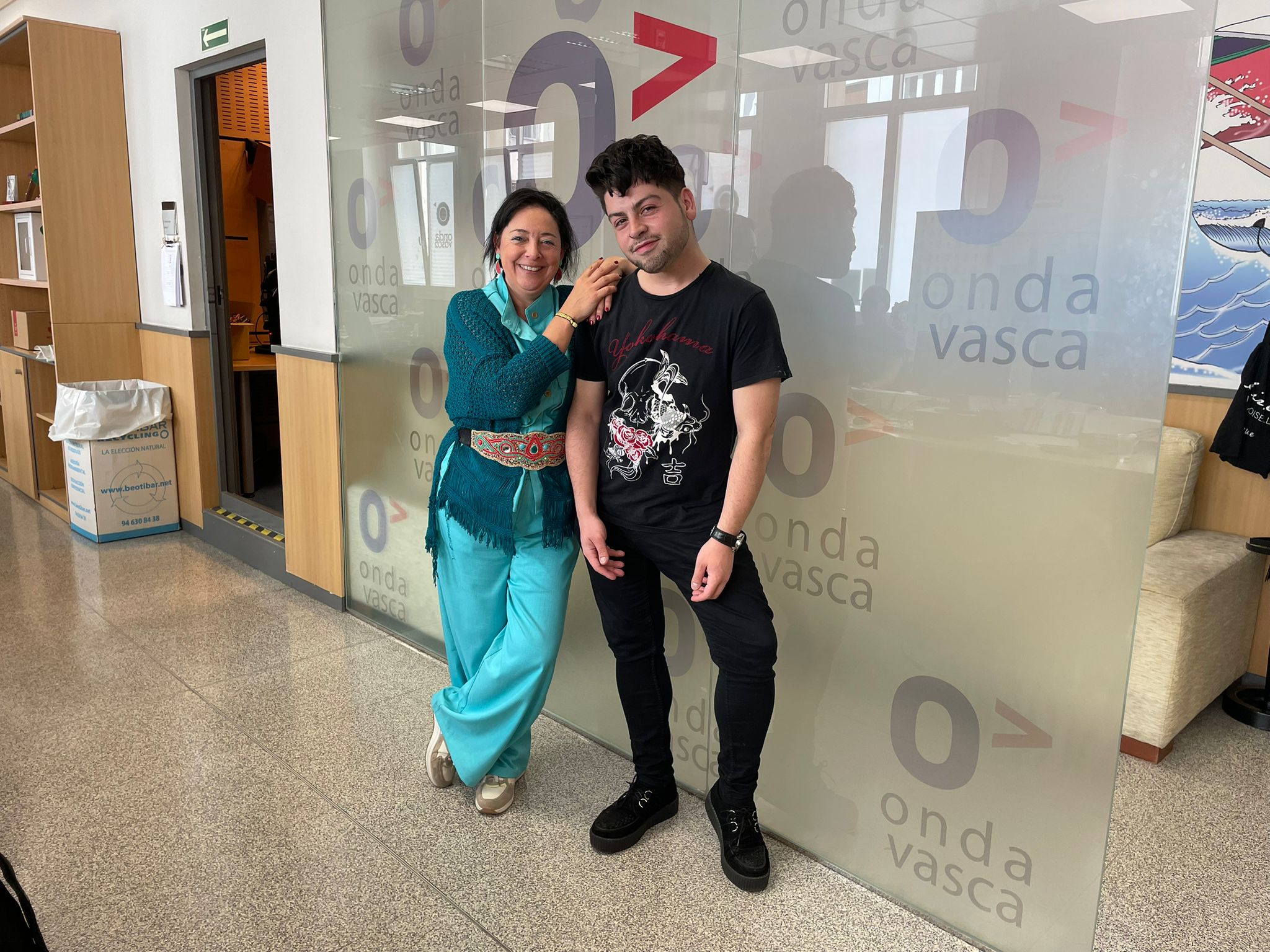 Ewa Murillo con Gontzal Madariaga de Ortzadar 