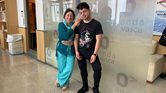 Ewa Murillo con Gontzal Madariaga de Ortzadar 