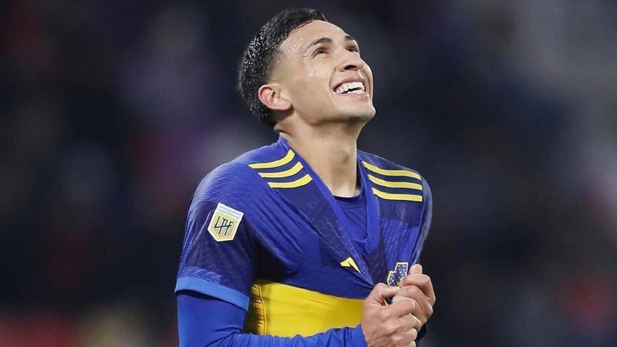 Ezequiel Fernández, en su etapa con Boca Juniors. BOCA JUNIORS