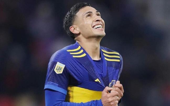 Ezequiel Fernández, en su etapa con Boca Juniors. BOCA JUNIORS