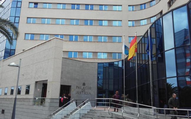 El Palacio de Justicia de Santa Cruz de Tenerife.