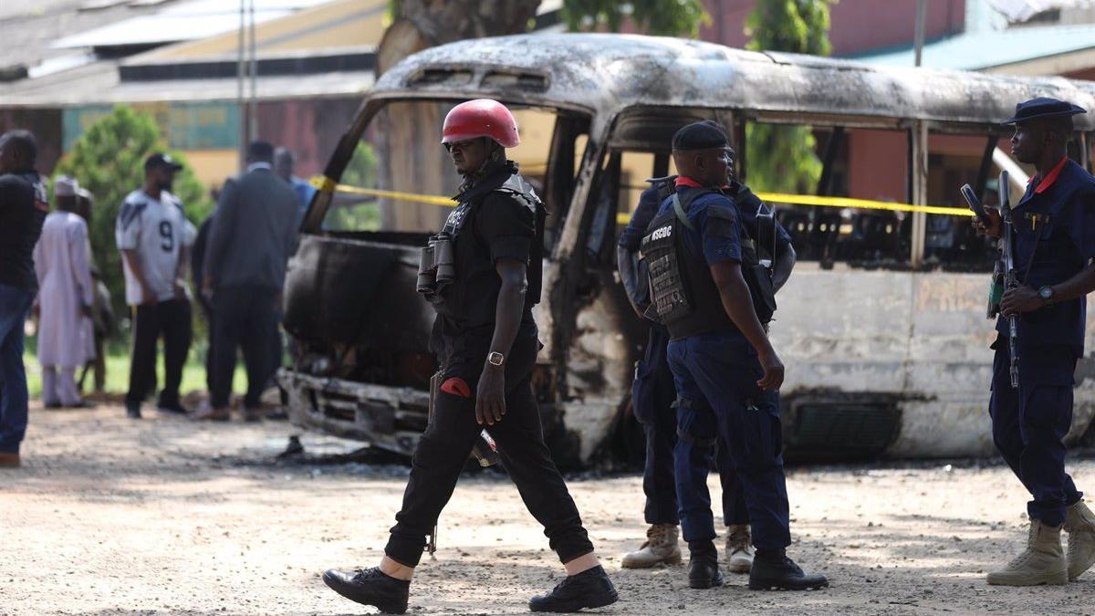 Imagen de archivo de la Policía nigeriana