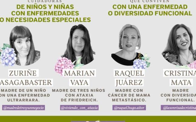 Las cuatro madres coraje premiadas en la tercera edición de 'Ellas Cuentan'