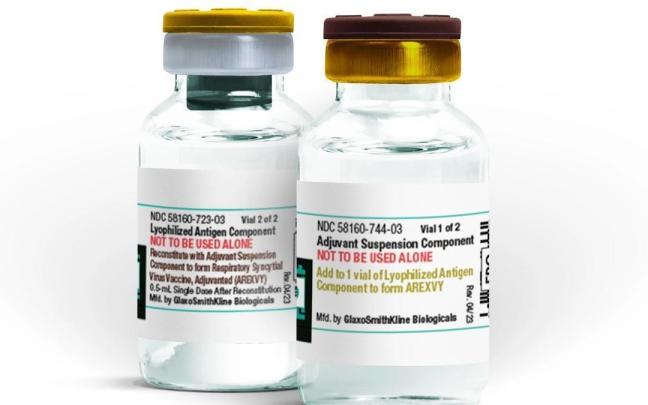'Arexvy', de GSK, la primera vacuna contra el virus respiratorio sincitial (VRS) en personas de 60 años o más.