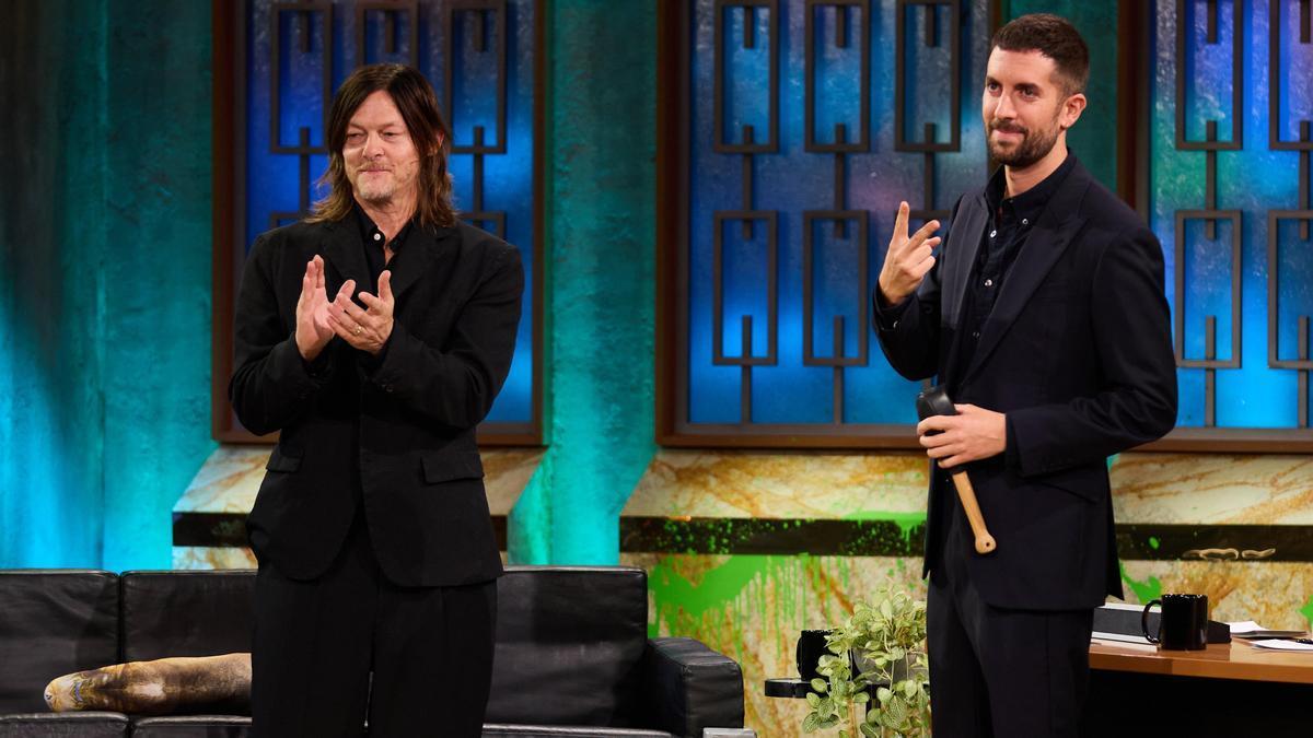 David Broncano tuvo como invitado al actor Norman Reedus.