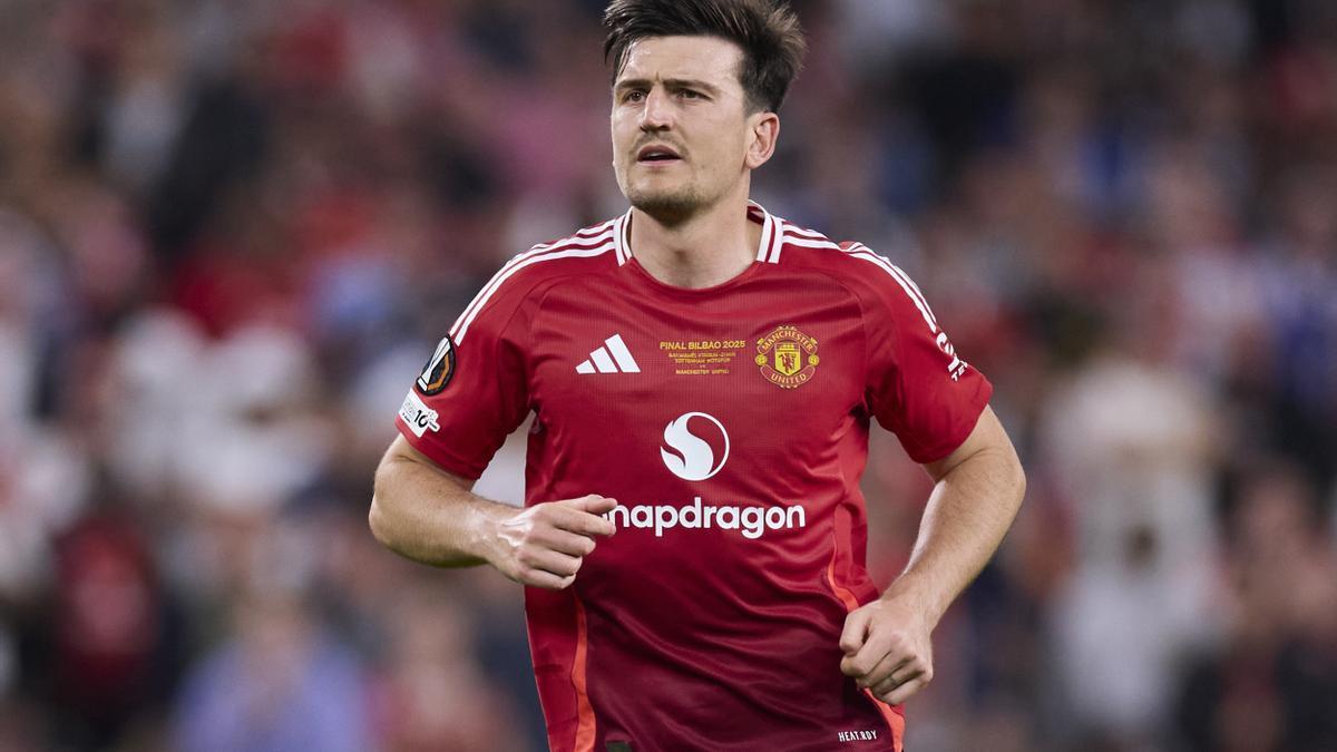 El futbolista del Manchester United, Harry Maguire.