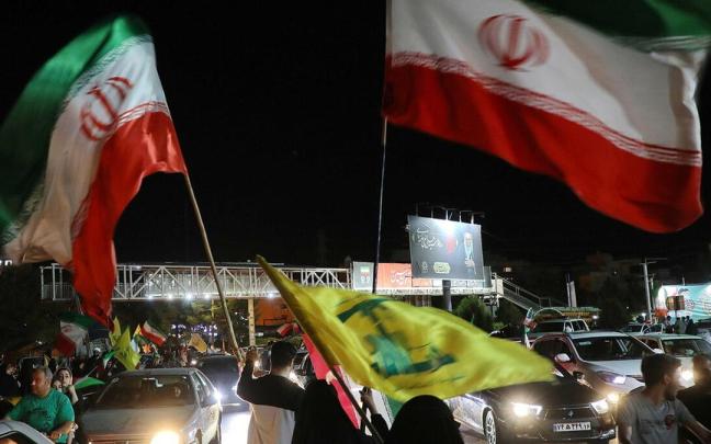 Decenas de seguidores de Hezbolá