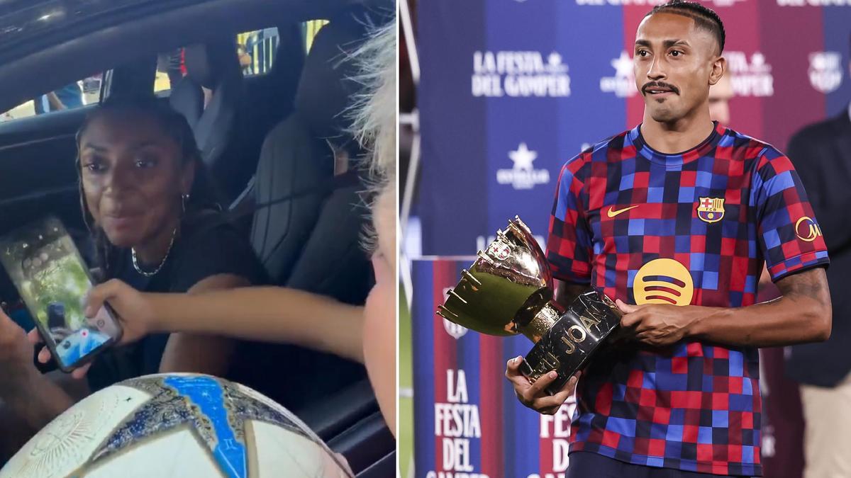 Los aficionados confundieron a la jugadora con el delantero de Porto Alegre.