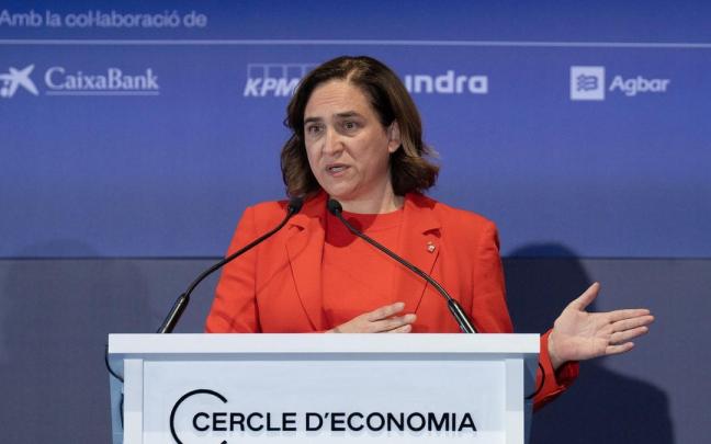 La alcaldesa de Barcelona en funciones, Ada Colau.
