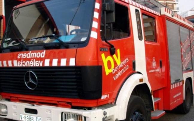 Un vehículo de los Bomberos de Valencia.