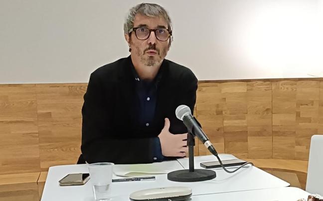 El parlamentario de EH Bildu encargado de los asuntos relacionados con la política lingüística, Josu Aztiria