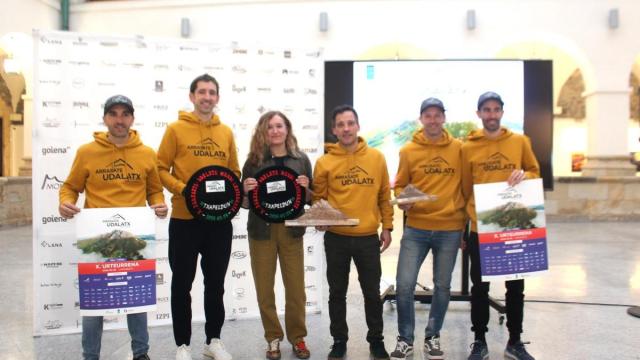 Presentación de la décima edición de la Arrasate-Udalatx.