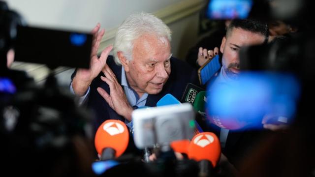 El expresidente español Felipe González, tras la charla que ofreció el pasado martes en Madrid.