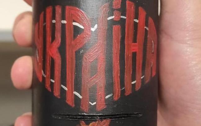 La granada detectada.