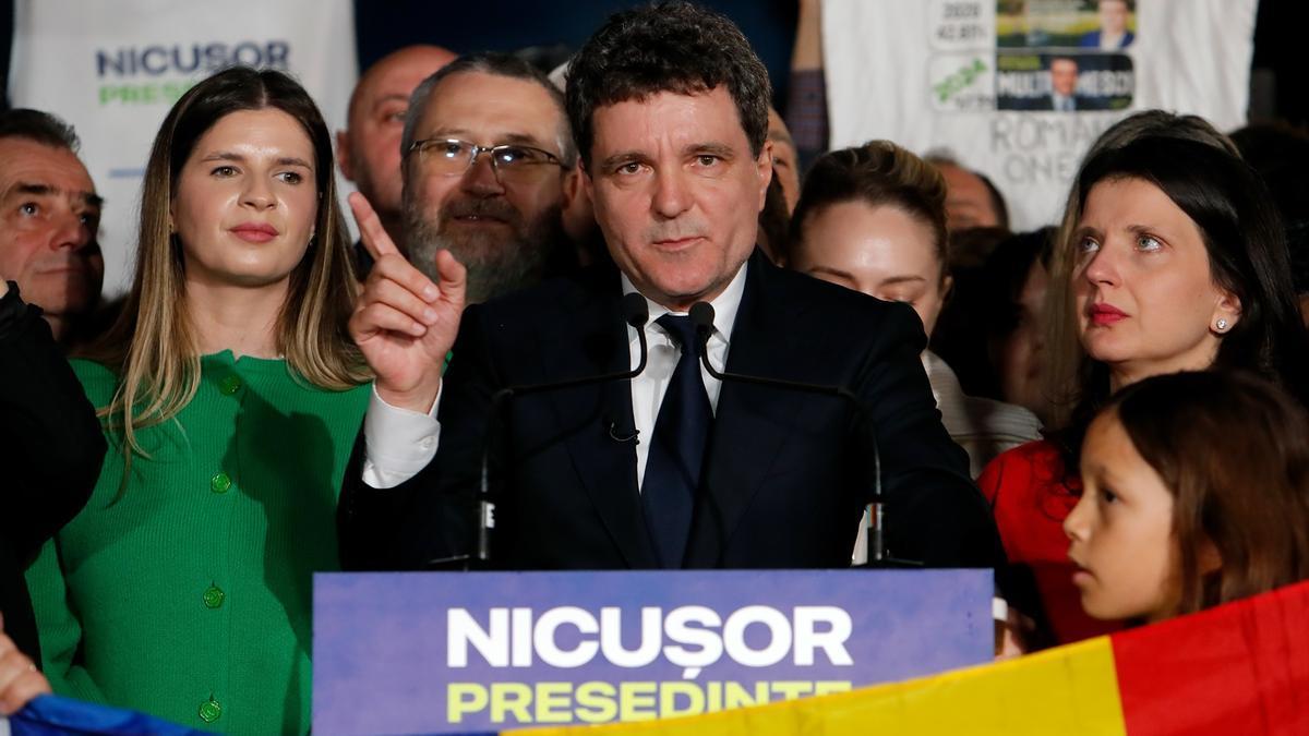 Nicusor Dan, presidente de Rumanía.