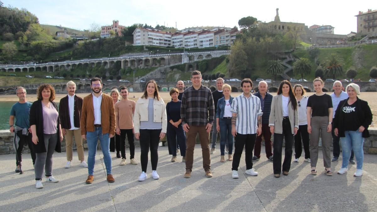Miembros de EAJ PNV de Getaria.