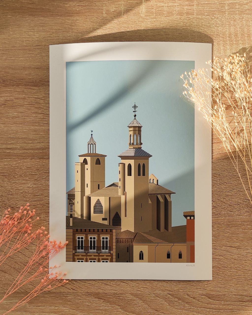 Las torres de San Cernin.