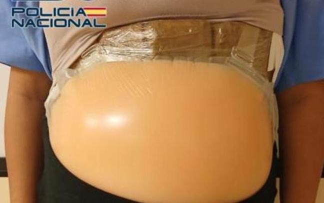 Imagen de la mujer tras ser detenida.