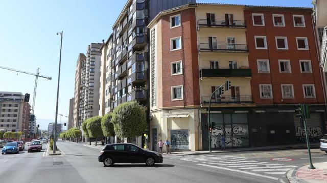 Edificio donde ha sido detenido el presunto autor del asesinato de la persona encontrada descuartizada en el pantano de Yesa | DNN, Javier Bergasa