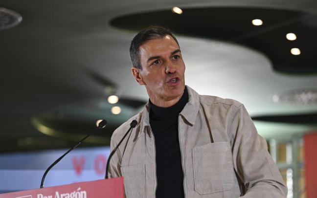 El presidente del Gobierno, Pedro Sánchez