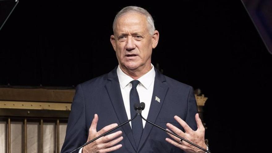 El ministro del Gabinete de Guerra del Gobierno israelí, Benny Gantz