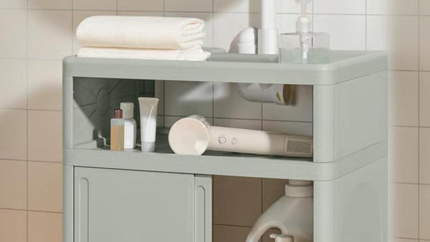 El armario de lavabo bajo Ivosjon de Ikea