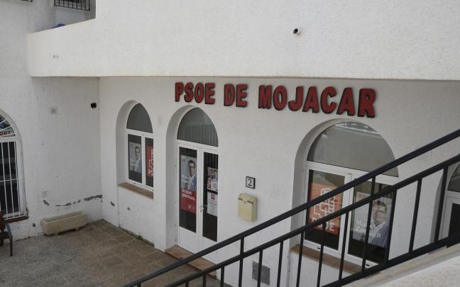 Sede del PSOE en Mojácar.