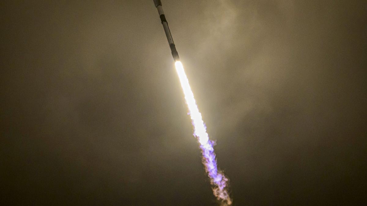 Cohete de SpaceX.