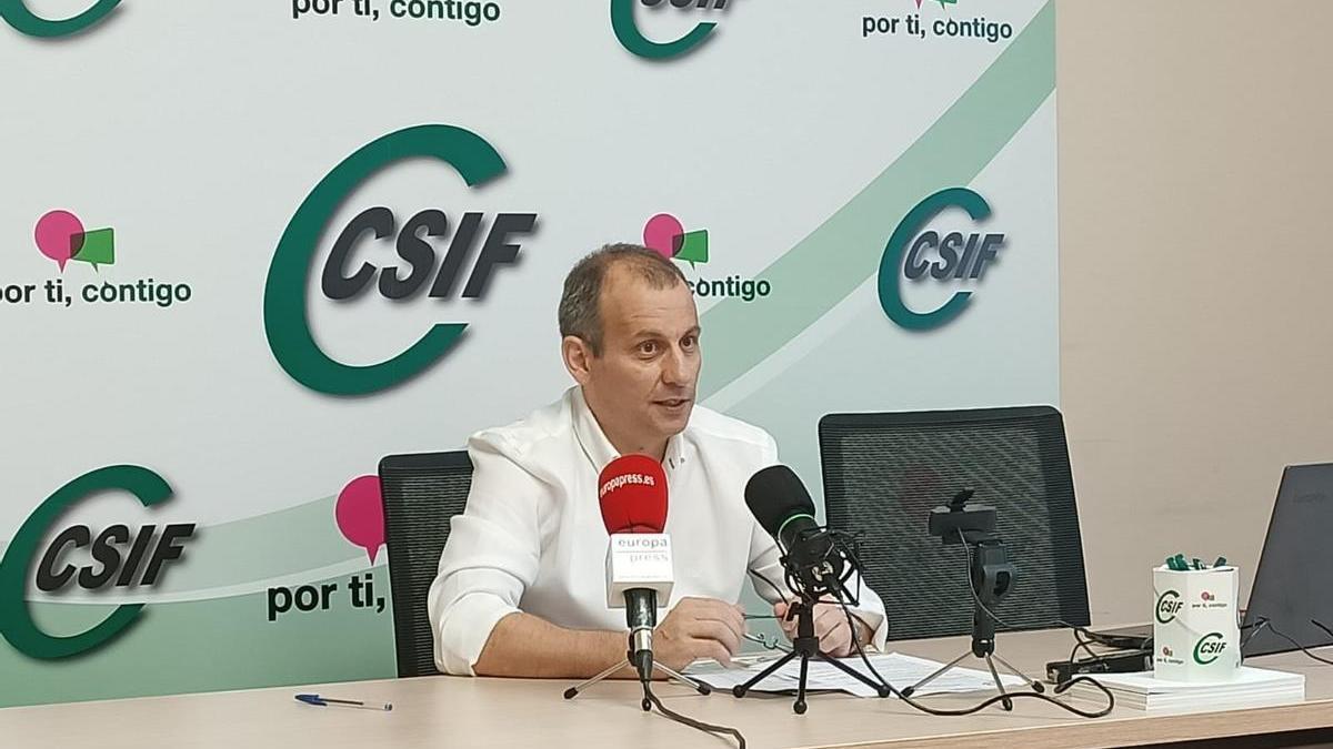 El responsable de Educación del CISF, Mario Gutiérrez, en una foto de archivo.