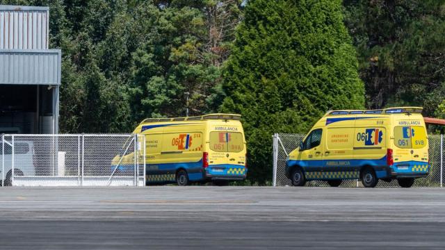 Ambulancias en A Coruña.