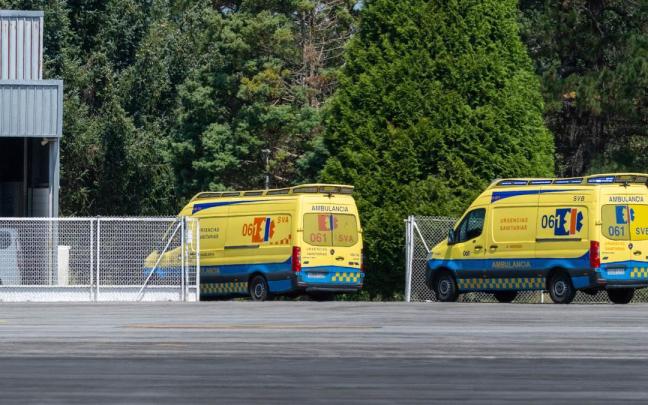 Ambulancias en A Coruña.