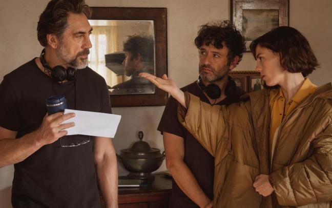 Rodaje de 'El ser querido'.