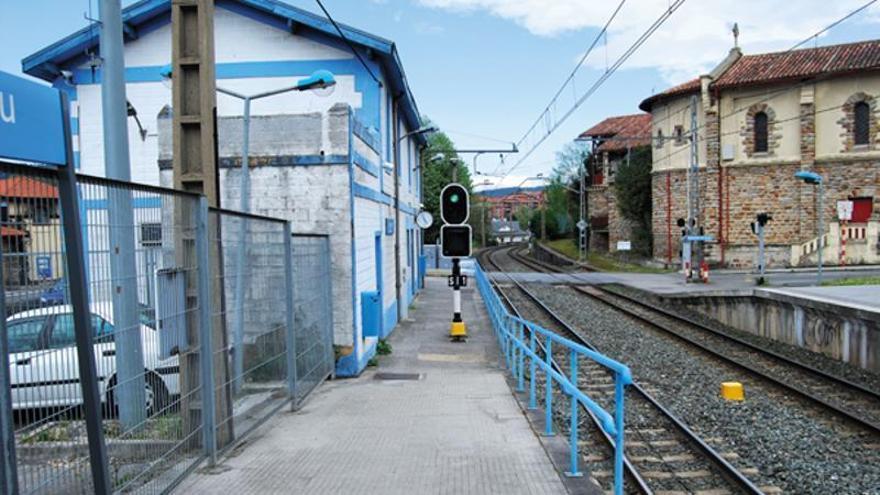 Estación de Zuhatzu en Galdakao