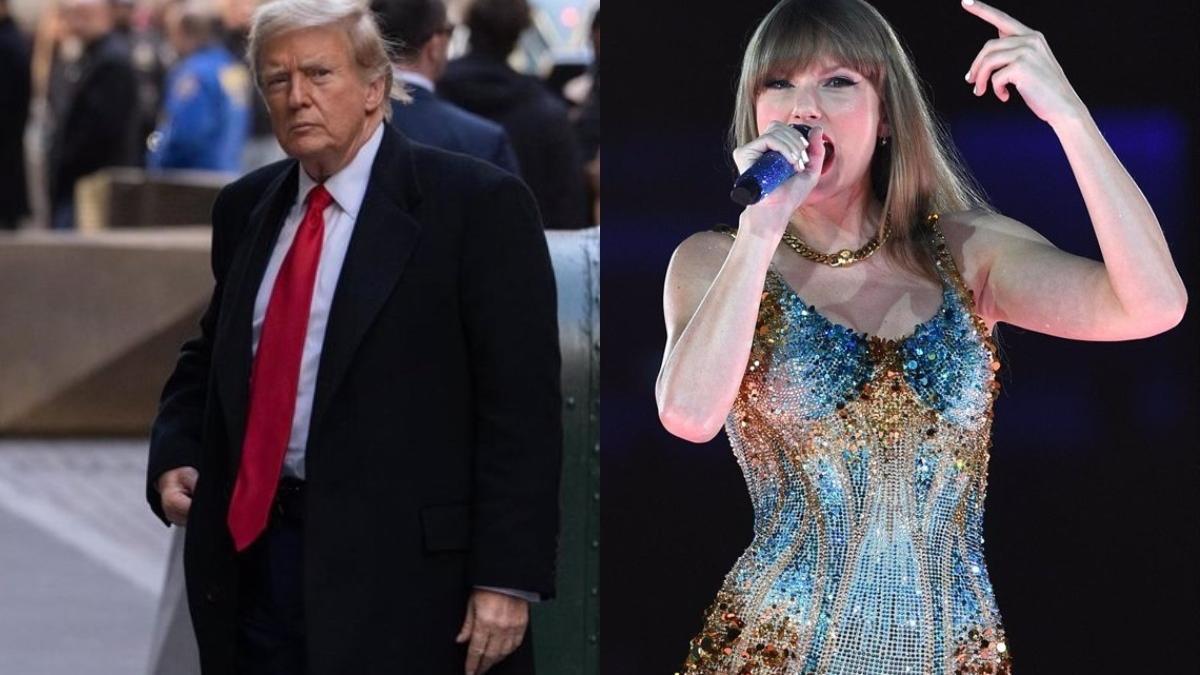 Donald Trump publica imágenes falsas de Taylor Swift apoyando su candidatura generadas por IA