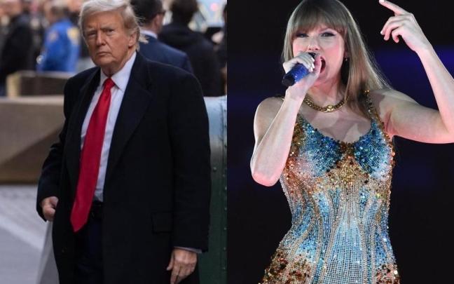Donald Trump publica imágenes falsas de Taylor Swift apoyando su candidatura generadas por IA