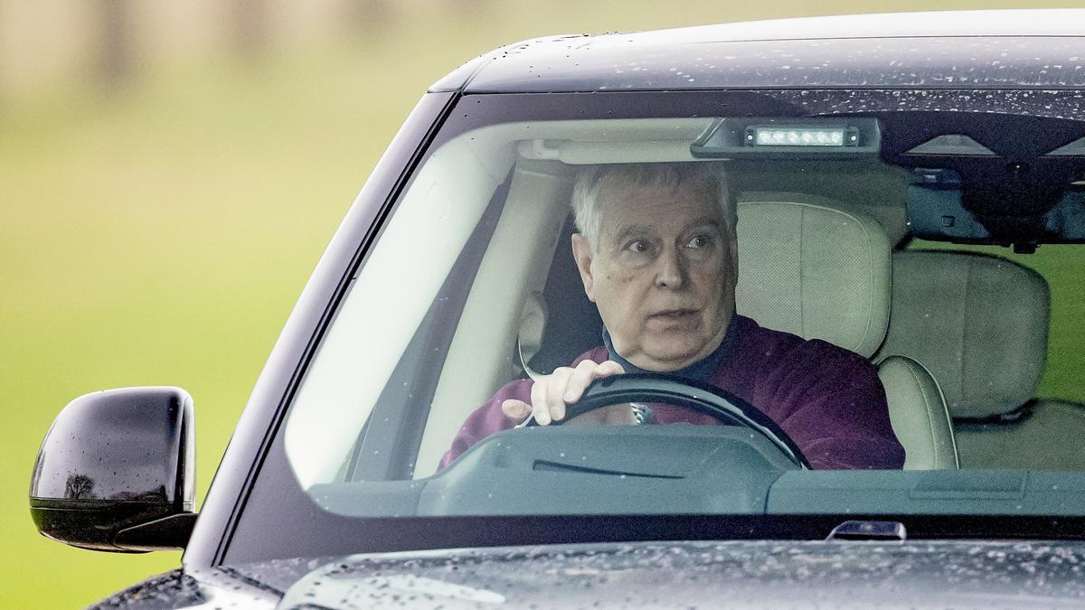 El expríncipe Andrés, en su casa en Sandringham.